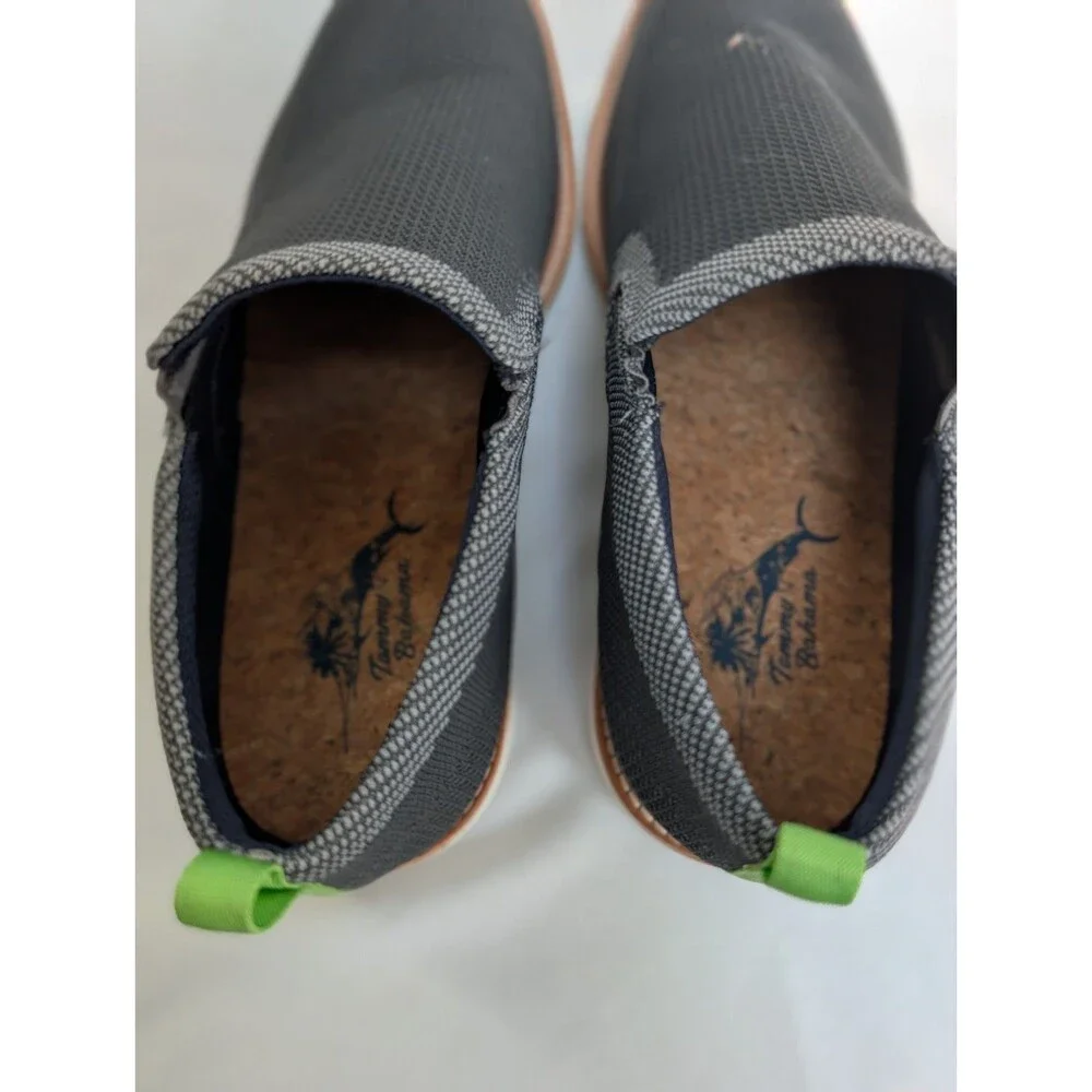 Tommy Bahama Men's Ruxton Gray Slip-On Mesh Shoes Size 14